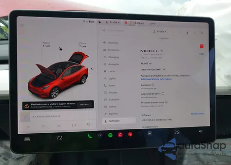 2021 Tesla Model Y Long Range Dual Motor All-Wheel Drive from USA, damaged, VIN 5YJYGDEE3MF173321